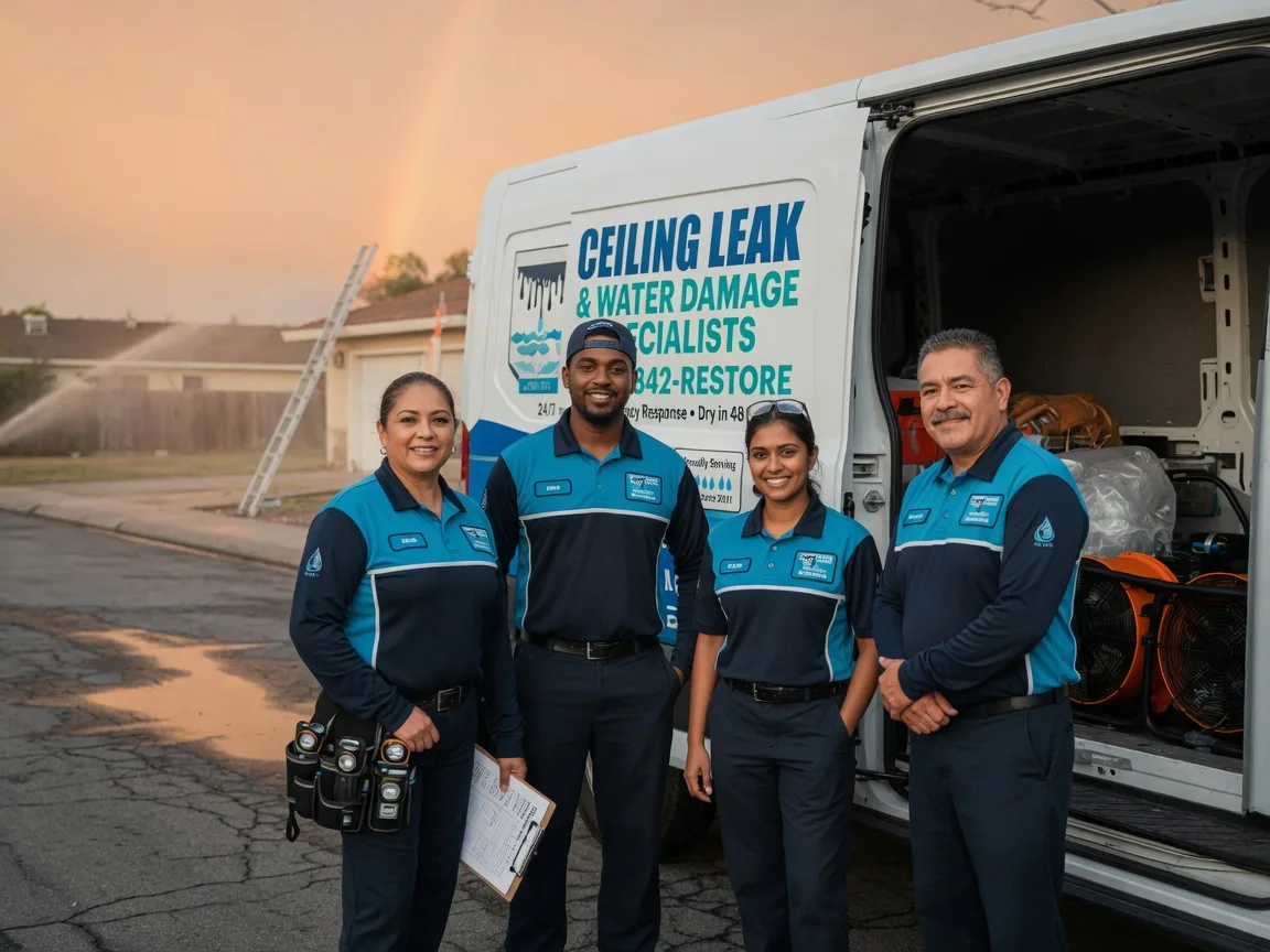 Ceiling Leak Cleanup company in Chesterfield, VA